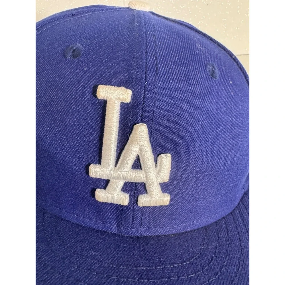 New Era 59FIFTY Los Angeles Dodgers MLB Official On-Field Fitted Hat Blue